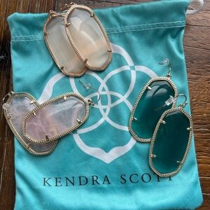 Kendra Scott drop 2” earrings